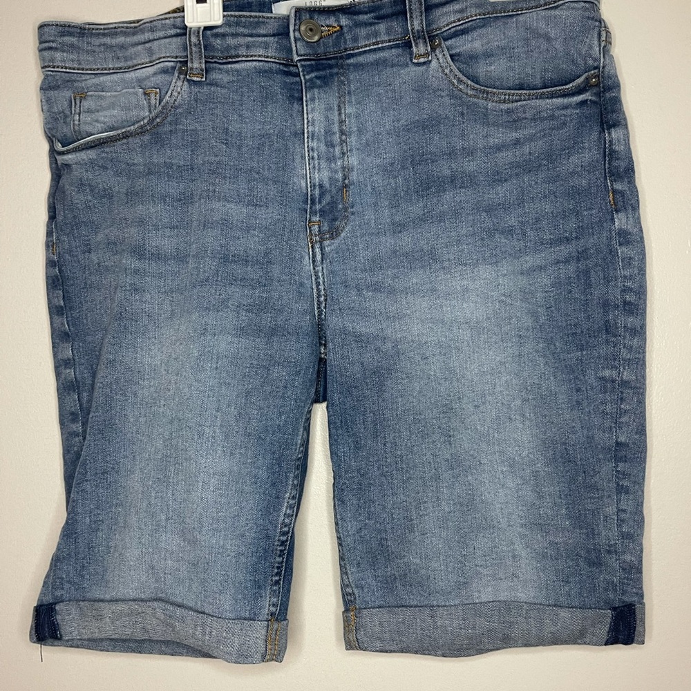 Blue jean shorts